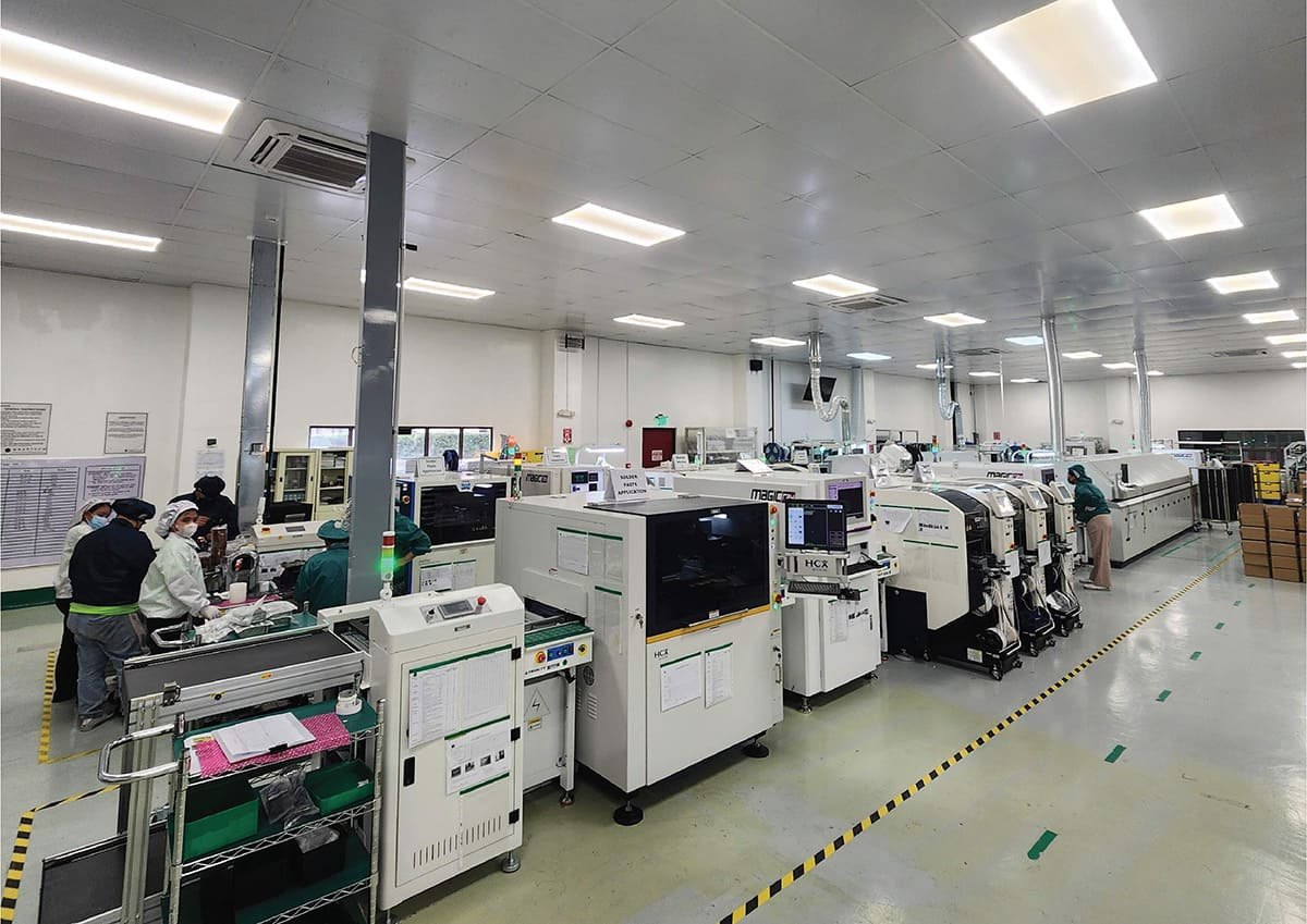 The SMT assembly line